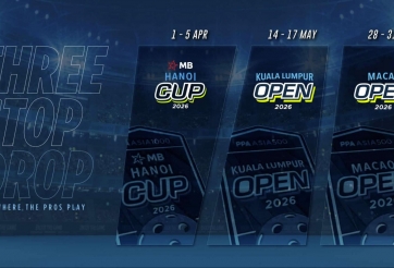 CHÍNH THỨC: Hà Nội được chọn là điểm mở màn PPA Tour Asia 2026