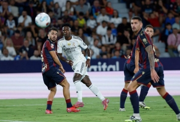 Trực tiếp Real Madrid vs Levante, 20h00 hôm nay 17/1