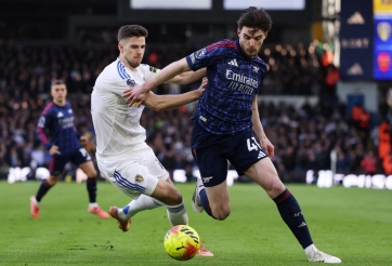 Trực tiếp Leeds 0-0 Arsenal: Pháo thủ tấn công