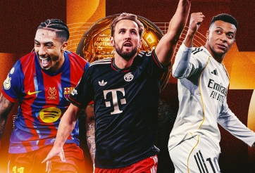 BXH Quả bóng Vàng 2026: Yamal out top 3, bất ngờ cái tên dẫn đầu