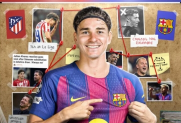 Atletico chốt giá bán Julian Alvarez cho Barca, tạo bom tấn thế hệ mới