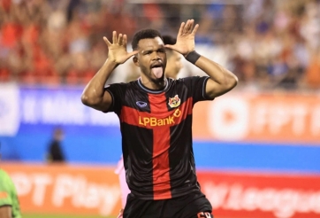 Trực tiếp Ninh Bình 1-0 SHB Đà Nẵng: Gustavo ghi bàn mở tỷ số