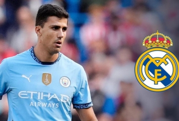 Rodri chính thức mở toang cửa gia nhập Real Madrid