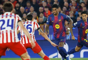 Trực tiếp Barcelona 0-0 Atletico Madrid: Rashford bỏ lỡ