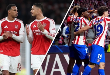 Trực tiếp Atletico Madrid vs Arsenal, 2h00 hôm nay 30/4