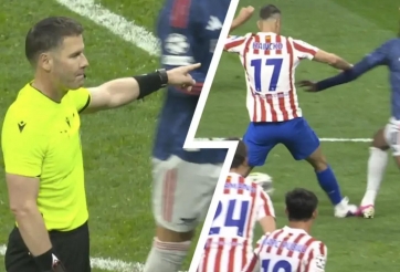 Trận Atletico hòa Arsenal gây tranh cãi dữ dội