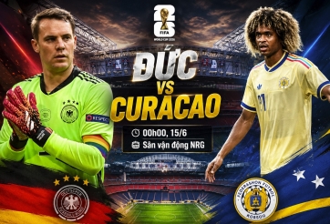 Dự đoán tỷ số Đức vs Curacao: Bị Xe tăng đè bẹp