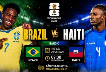 Xem trực tiếp Brazil vs Haiti - World Cup 2026 ở đâu?