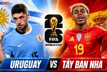 Link xem trực tiếp Uruguay vs Tây Ban Nha hôm nay 27/6 trên VTV