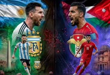 Xem trực tiếp Jordan vs Argentina - World Cup 2026 ở đâu?