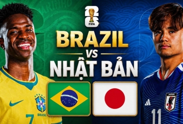 Trực tiếp Brazil vs Nhật Bản, 0h00 hôm nay 30/6