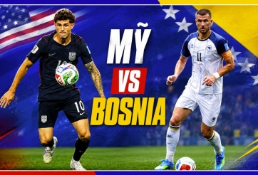 Dự đoán tỷ số Mỹ vs Bosnia & Herzegovina: Chiến thắng cách biệt
