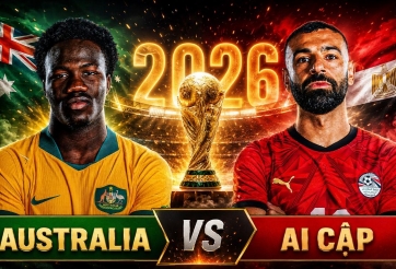 Trực tiếp Australia vs Ai Cập, 01h00 hôm nay 4/7