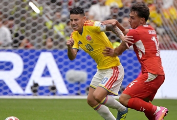 Trực tiếp Thụy Sĩ 0-0 Colombia: Đôi công rực lửa