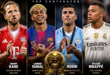 Không phải Rodri hay Yamal, lộ diện 'quái vật' mới giành Quả bóng Vàng 2026