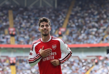 Trực tiếp Arsenal 2-0 Man City: Nghỉ giữa giờ!