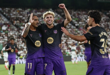 Hàng công tưng bừng, Barca vùi dập Elche không tưởng tại La Liga