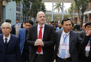Báo Indonesia phản ứng khi Chủ tịch FIFA đến Việt Nam xem chung kết AFF Cup