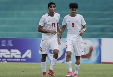 U20 Iran thắng Palestine, U20 Việt Nam bất ngờ nhận tin vui