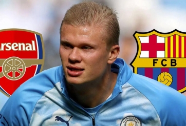 Haaland lựa chọn giữa Arsenal và Barcelona, quyết định đã được đưa ra