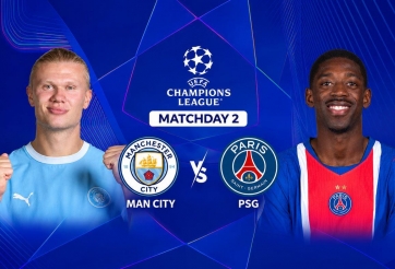 Dự đoán tỷ số Man City vs PSG, 02h00 ngày 15/10: Đại chiến khó lường