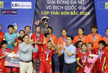 CHÍNH THỨC: TP HCM I vô địch, lập kỷ lục vô tiền khoáng hậu của bóng đá Việt Nam