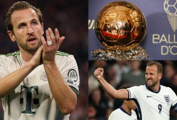 Harry Kane chụp ảnh bí mật, chuẩn bị nhận Quả bóng Vàng 2026