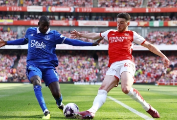 Trực tiếp Arsenal vs Everton, 21h00 hôm nay 24/10