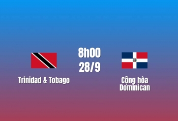 Nhận định Trinidad & Tobago vs Cộng hòa Dominican: Chủ nhà chiếm ưu thế