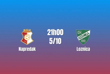 Nhận định Napredak vs Loznica: Chủ nhà chịu sức ép