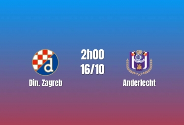 Nhận định Din. Zagreb vs Anderlecht: Điểm tựa Maksimir