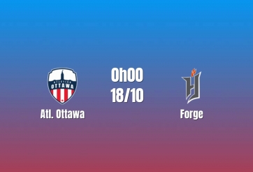 Nhận định Atl. Ottawa vs Forge: Màn so tài đỉnh cao, 0h00 ngày 18/10/2026