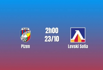 Nhận định Plzen vs Levski Sofia: Điểm tựa sân nhà