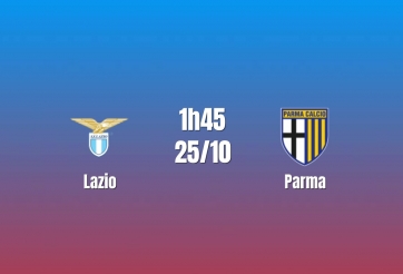 Nhận định Lazio vs Parma: Sức mạnh chênh lệch, 1h45 ngày 25/10/2026