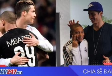 Ronaldo gây bão MXH với thông điệp gửi tới Kylian Mbappe