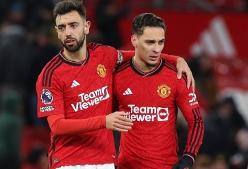 Antony ghi bàn đầu tiên cho MU sau 10 tháng tịt ngòi