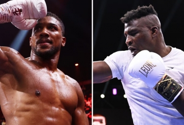Huyền thoại UFC dự đoán táo bạo về trận đấu giữa Anthony Joshua và Francis Ngannou