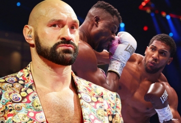 Tyson Fury phản ứng trước chiến thắng 'không tưởng' của Anthony Joshua