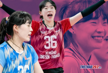 'Tiên tử' Cai Xiaoqing chiếm sóng tại giải bóng chuyền VĐQG 2024