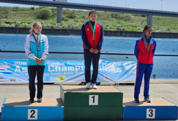 Tay chèo Diệp Thị Hương giành HCV giải vô địch Châu Á 2024