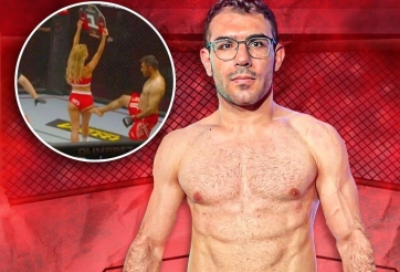 Đá vào vòng 3 ring girl, sao MMA người Iran bị cấm trọn đời