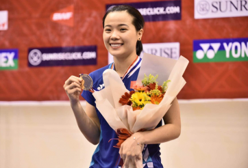 Thắng áp đảo HCV SEA Games, Nguyễn Thùy Linh lần đầu vô địch một giải đấu của tour cầu lông thế giới