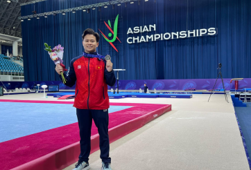 Nguyễn Văn Khánh Phong bảo vệ thành công ngôi vị á quân Châu Á