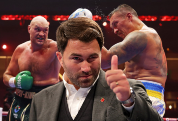 Ông bầu Eddie Hearn: 'Tôi không nghĩ Fury khiến Usyk phải nhập viện'