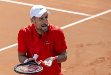 Djokovic thua sốc tay vợt kém hơn 40 bậc trước thềm Roland Garros 2024