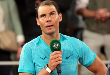 Nadal xúc động nói lời chia tay Roland Garros