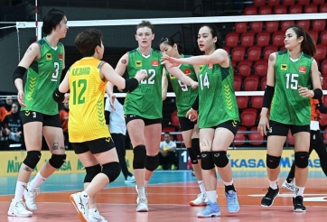 VTV Bình Điền Long An vào bán kết giải bóng chuyền Châu Á