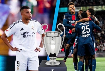 Mbappe không 'cay' khi PSG vô địch Champions League