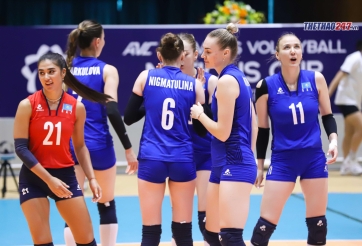 Kazakhstan chắc suất vào bán kết AVC Nations Cup 2025