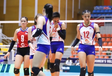 Bóng chuyền nữ Philippines tự tin lọt chung kết giải châu Á